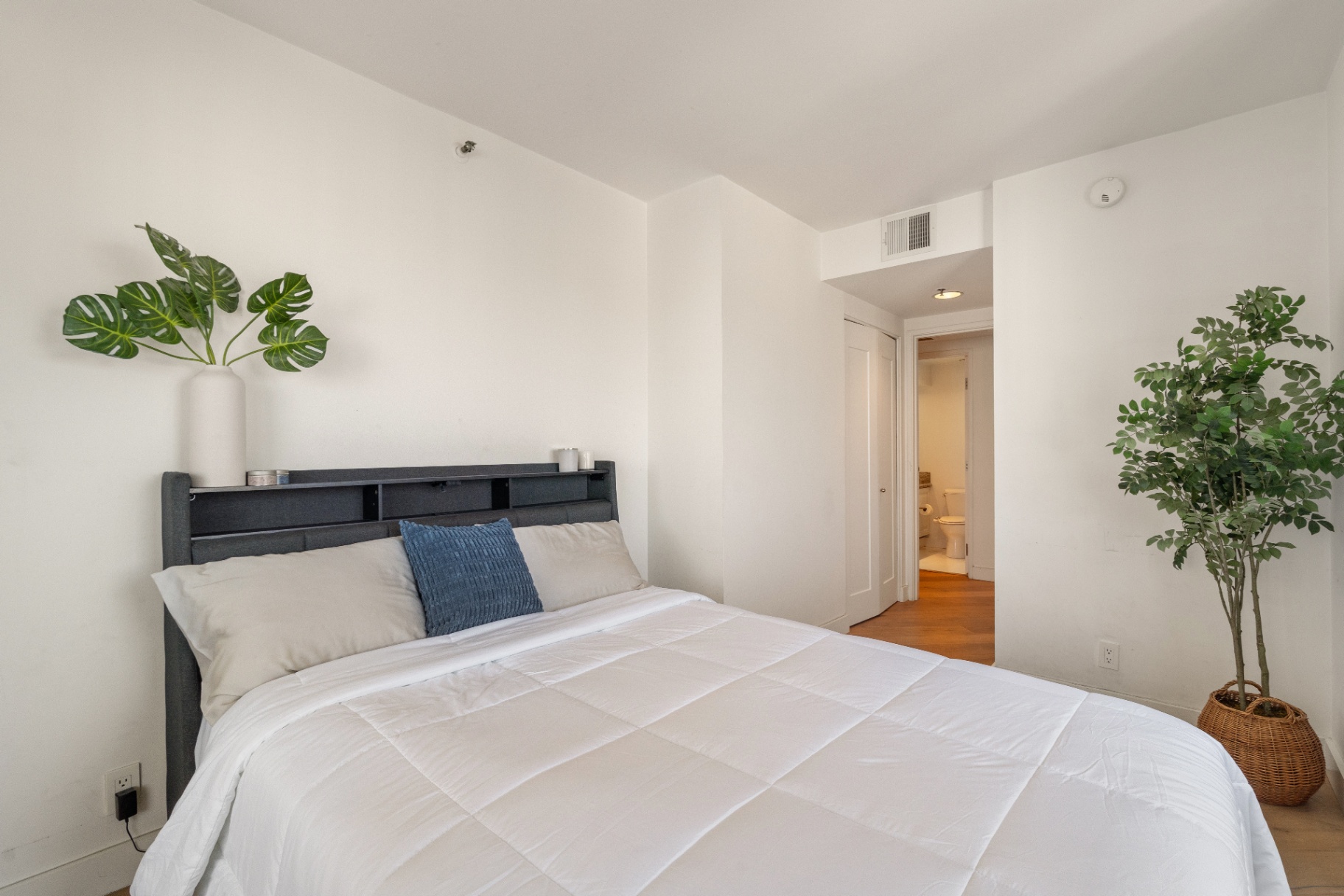 Guest Bedroom with bathroom across the hall