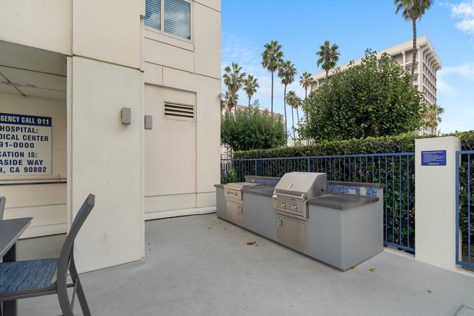 Community Outdoor BBQ & Patio